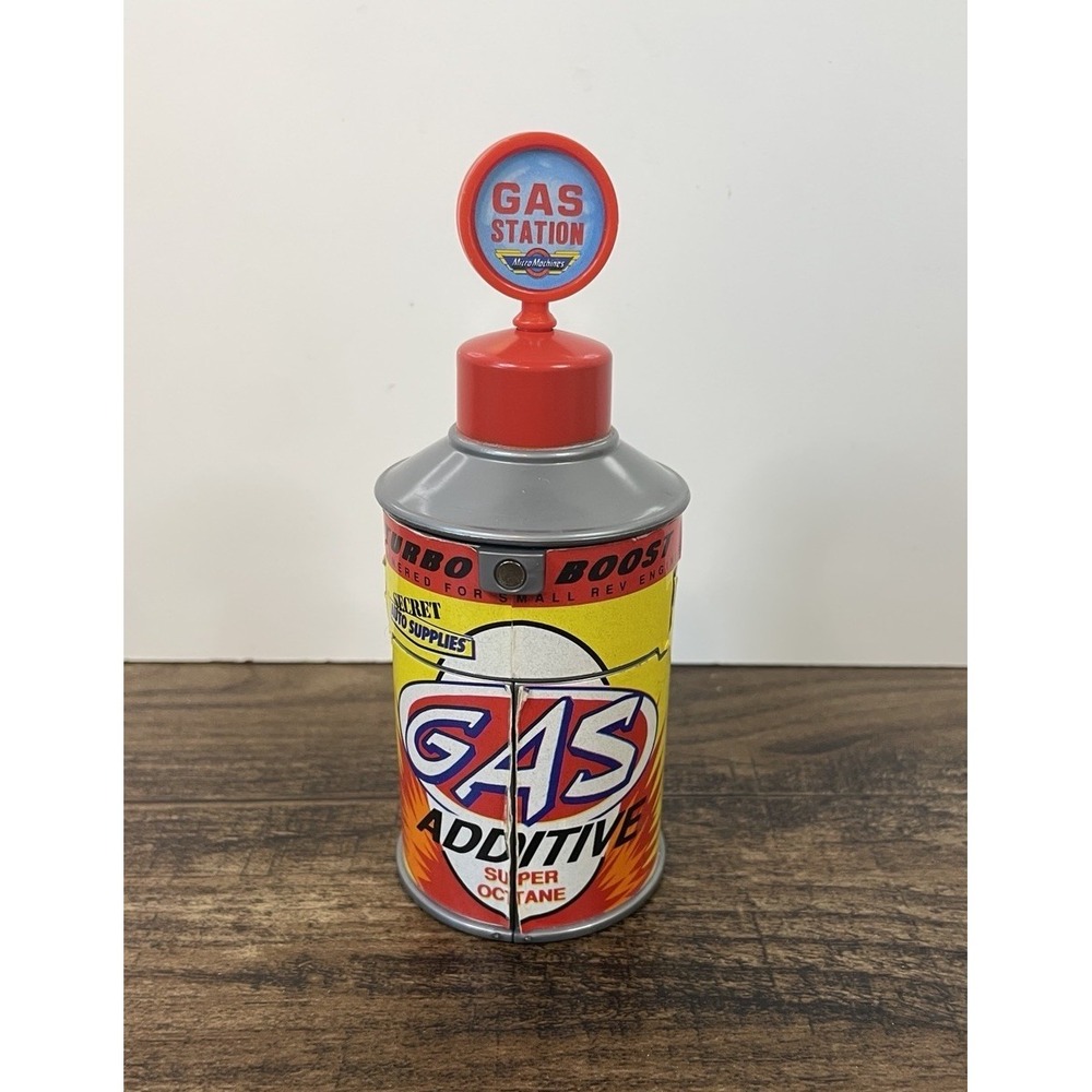 Micro Machines Secret Supplies Gas Additive Gas Station Galoob No. 6462